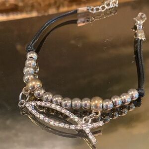 Mixed Metal Ichthys Fish Bracelet